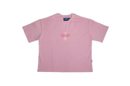 boxy fit t-shirt pink