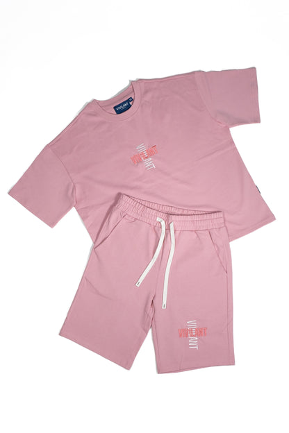 boxy fit t-shirt pink
